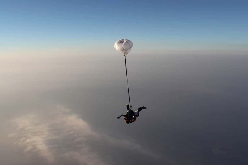Tandem Skydiving Adventure in Prague - The staff and the first-jump experience