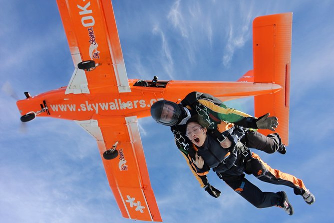 Tandem Skydiving Adventure in Prague - Fifteen minutes above the Czech countryside