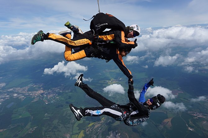 Tandem Skydiving Adventure in Prague - The real cost of keeping the memory