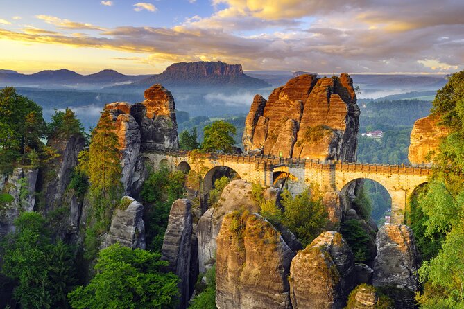 Terezin Camp & Bohemian Switzerland with Tisa&Bastei From Prague - Tisa Cliffs and the Narnia rock maze