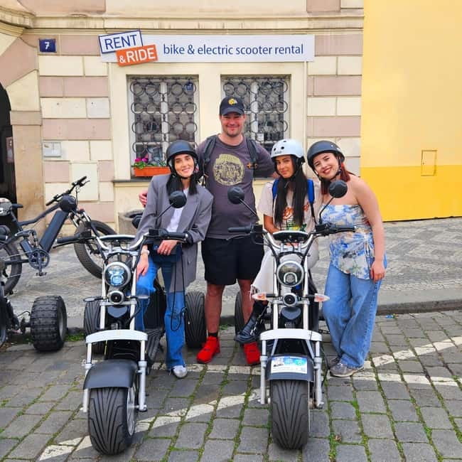 The best Trike Bike Prague city tour - Who can ride, and who should skip it