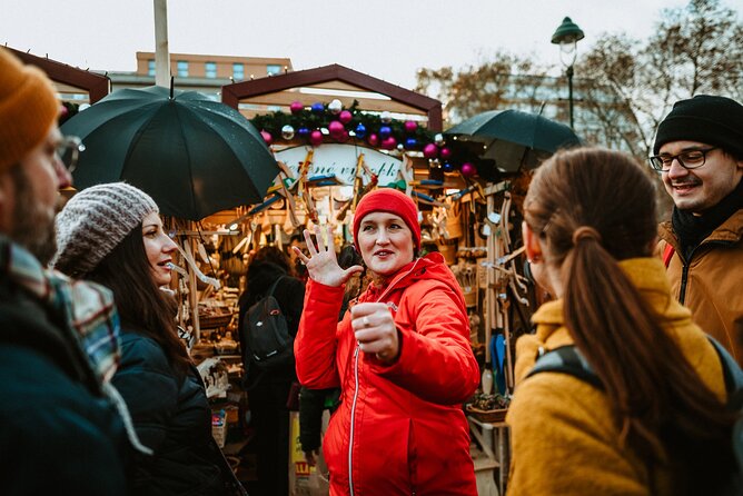 Tour 3 Magical Prague Markets with Locals, Christmas Goodies incl - Tylovo náměstí finishes with a warm drink