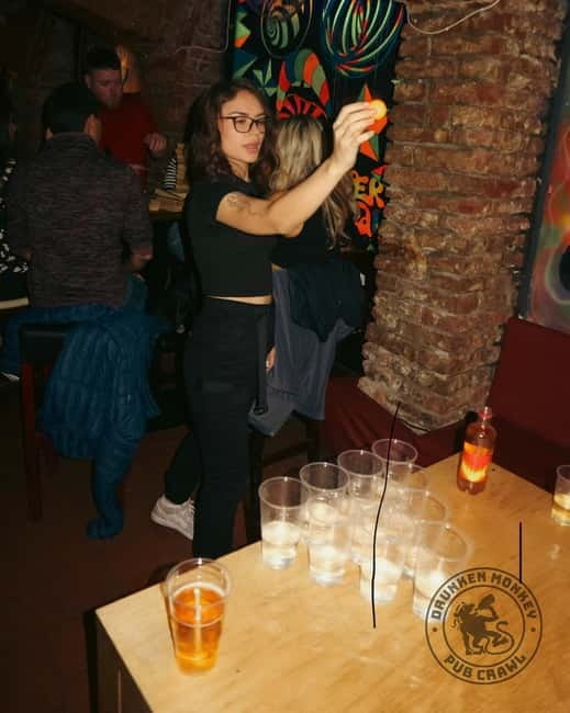 Ultimate Unlimited Beer Pong with Czech Beer - Sports screens, food, and the wider bar
