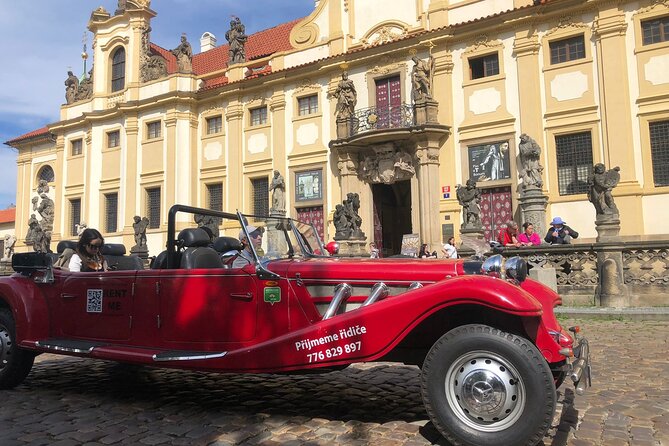 Vintage Cars Prague - Grand City Tour 150min / 1-6 pers. 2,5hrs - Cultural Buildings Along the Route