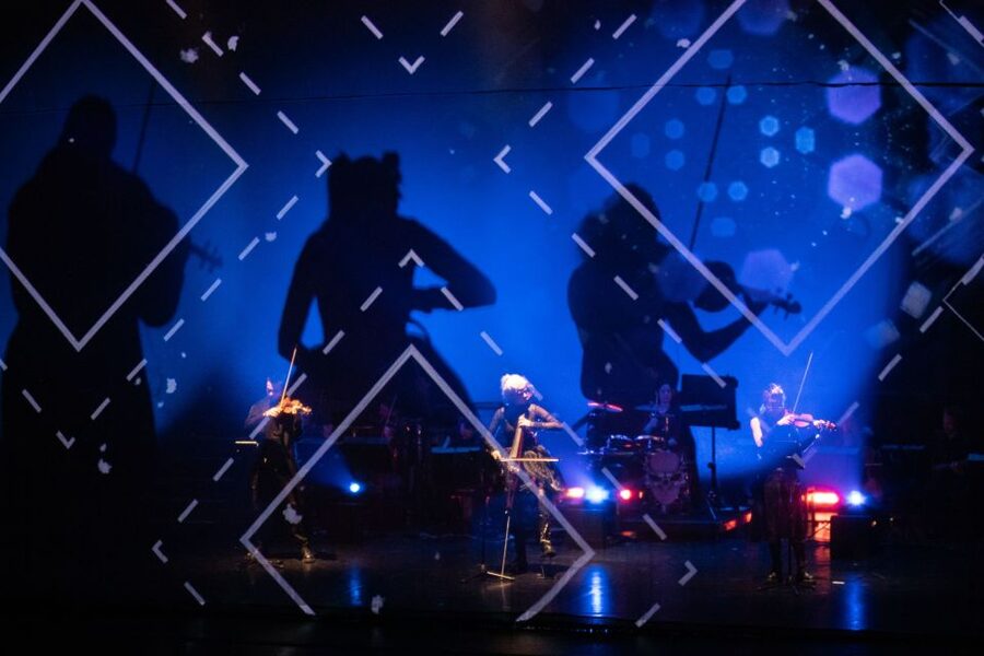 Vivaldianno The Show in Theatre Hybernia - Live musicians give the spectacle its backbone
