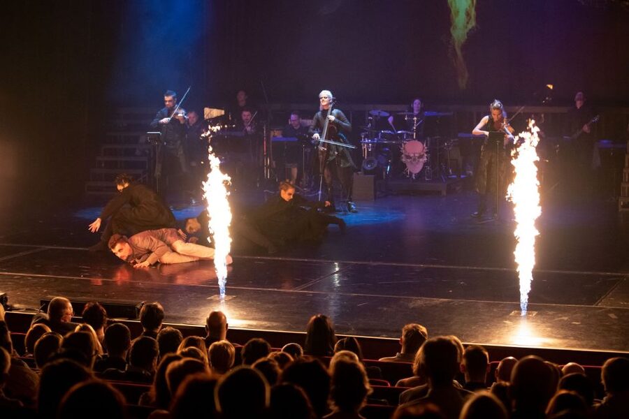 Vivaldianno The Show in Theatre Hybernia - 3D projections fill more than the stage