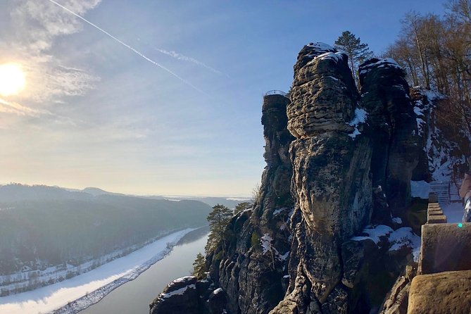 Winter Fairytale The BEST of Bohemian & Saxon Switzerland Hiking Tour - Hrensko and the Czech lunch stop