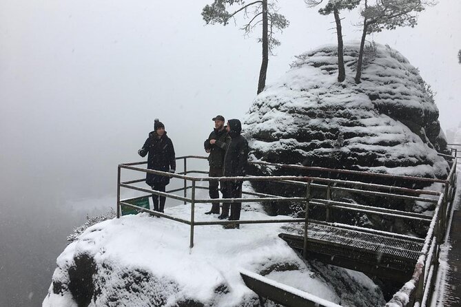 Winterland Tour to Bohemian and Saxon Switzerland from Prague - Lunch in the Czech countryside